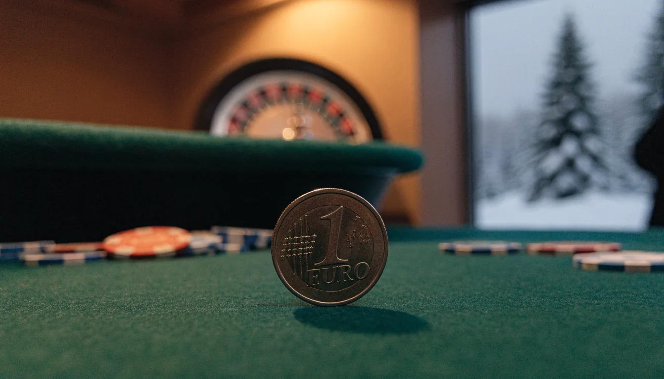 1 euro ilmaista pelirahaa ilman talletusta?